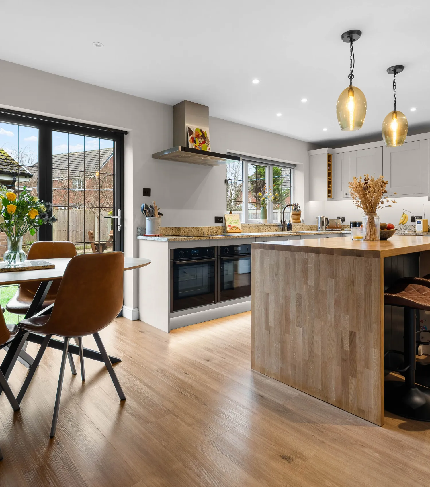 An estate agent looking conduction a property valuation in Chester